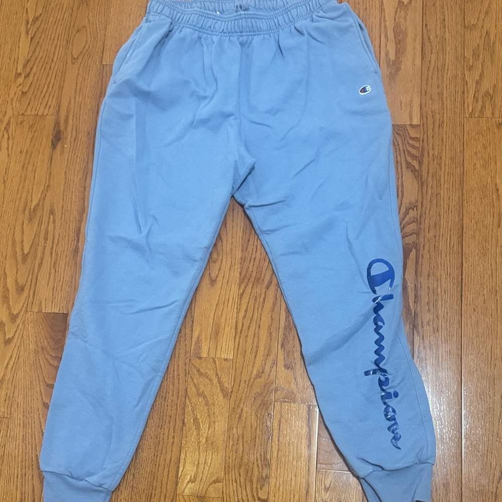 Champion Blue Logo Joggers